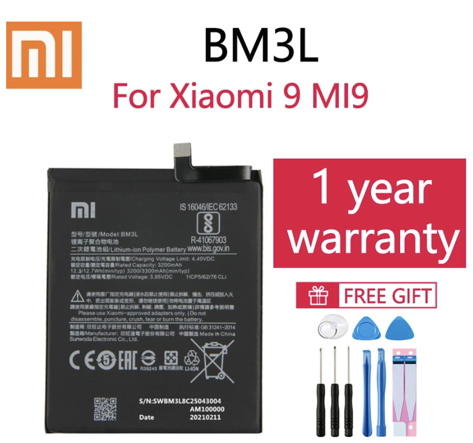 Xiaomi Mi 9 Wymiana baterii